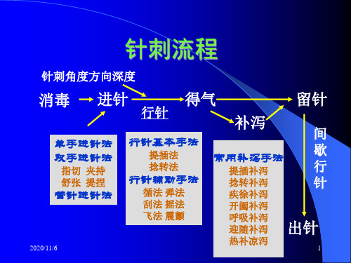 《针灸学》课件ppt针刺异常情况的处理