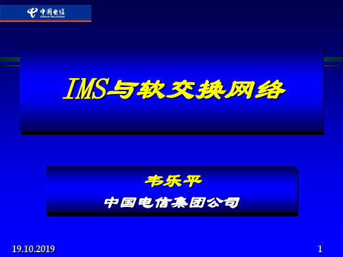 中国电信-IMS与软交换网络-韦乐平共21页