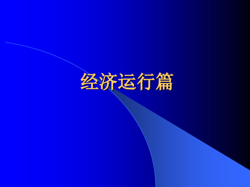 经济运行篇(ppt113).pptx