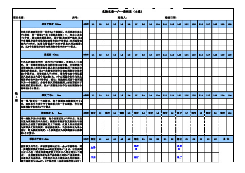 实测实量一户一档