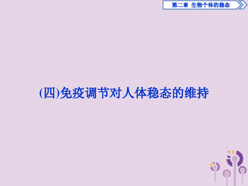 高中生物第二章生物个体的稳态第一节人体的稳态(四)课件苏教版必修3