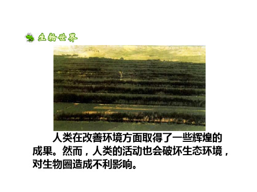 七年级生物人类活动破坏生态环境(PPT)3-2