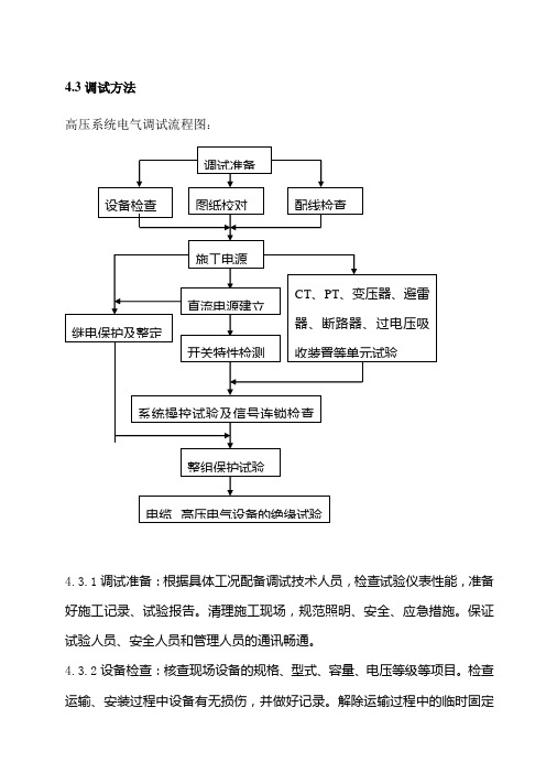 (完整word版)10KV电气设备调试方案