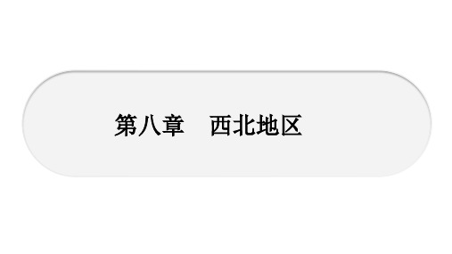 2021年中考广西贵港专用地理考点复习8年级第8章 西北地区课件