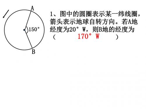 等高线地形图ppt课件