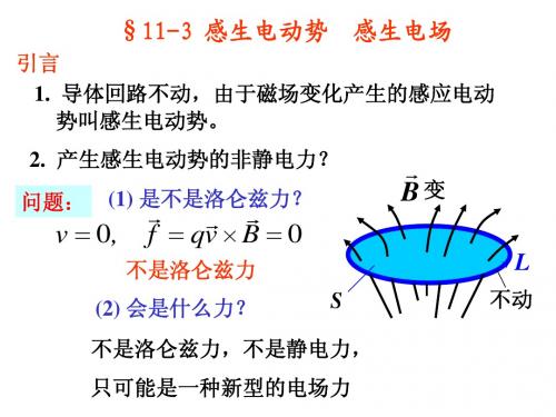 感生电动势,自感和互感