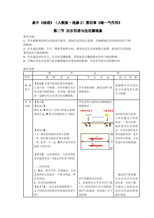 人教版高中地理选修2《第四章 海-气作用 第二节 厄尔尼诺和拉尼娜现象》_14