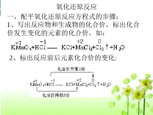 [人教版]教材高中化学《氧化还原反应》PPT精讲课件