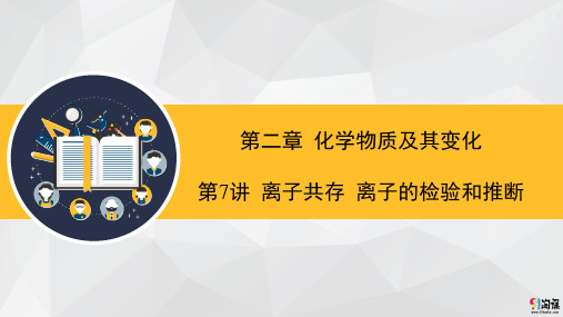 课件9：离子共存 离子的检验和推断