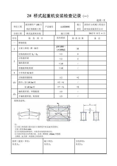 5(起重机安装表格) 2