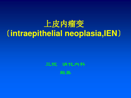 《上皮内瘤变》PPT课件