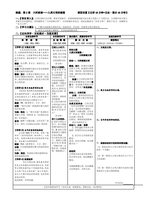 人类文明摇篮