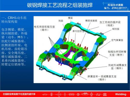 高速列车碳钢焊接工艺流程之组装施焊