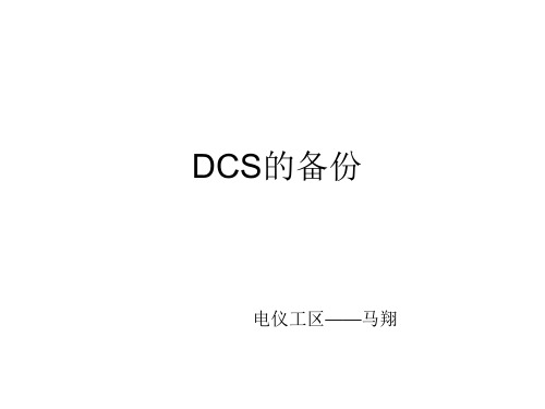 DCS备份