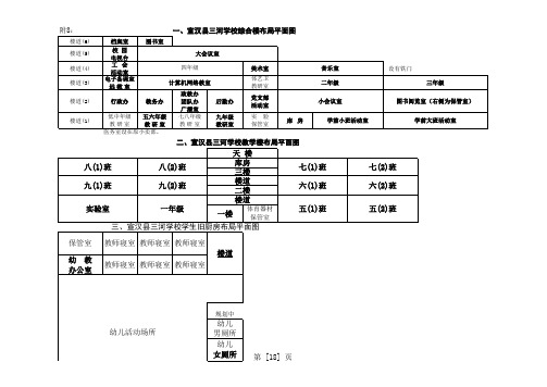 2010年春季三河学校校舍布局图p18