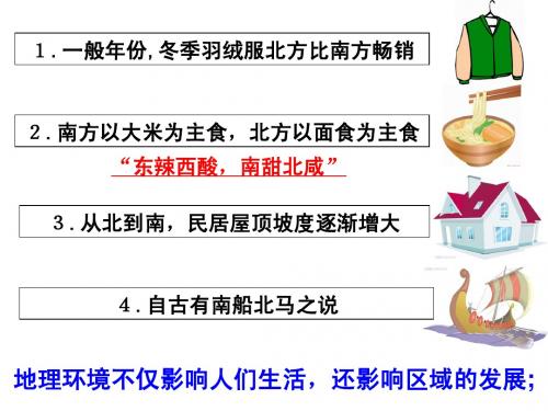 1.2 地理环境对区域发展的影响LL