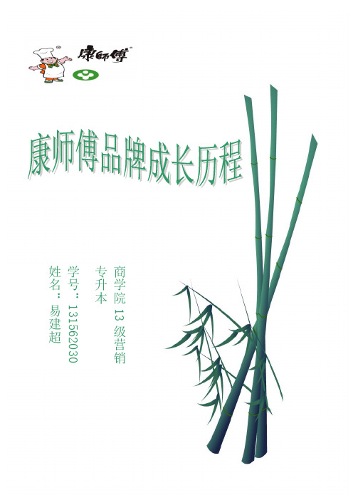 康师傅品牌成长历程.doc