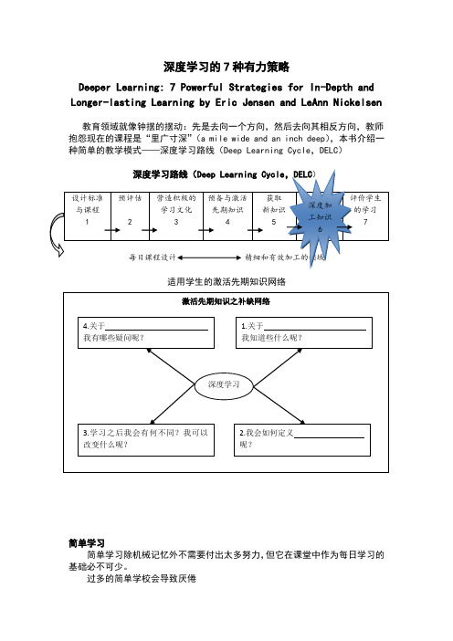 深度学习的7种有力策略