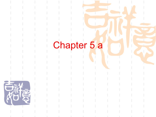 职场英语Chapter 5 a