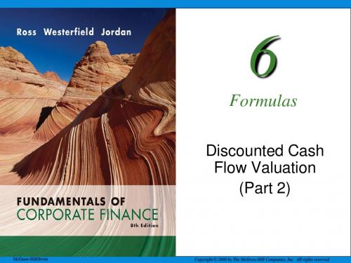 Ch6 Discounted Cash Flow Valuation (Part 2)