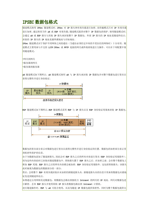 ipsec数据包格式
