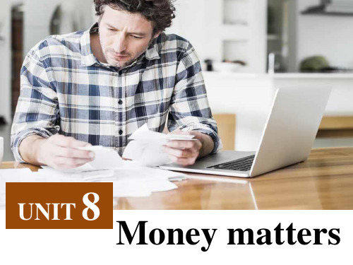 新视野视听说(第三版)第1册第3单元 Book 3 Unit8 Money Matters