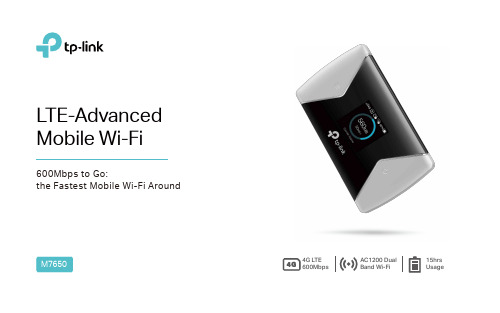 TP-Link LTE-Advanced Mobile Wi-Fi M7650 说明书