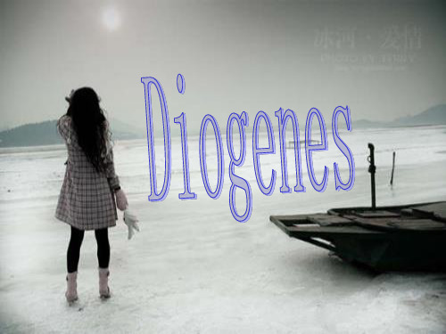 Diogenes的英文介绍PPT