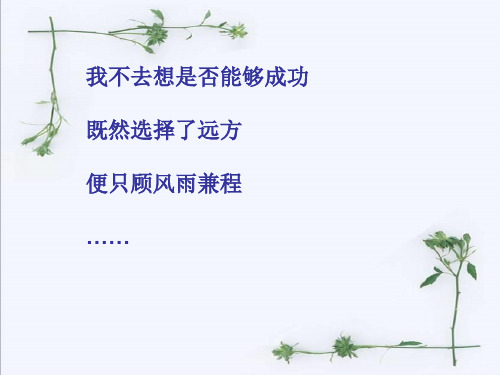 精雕细琢,形神兼备——高考专题之仿用句式ppt(1)