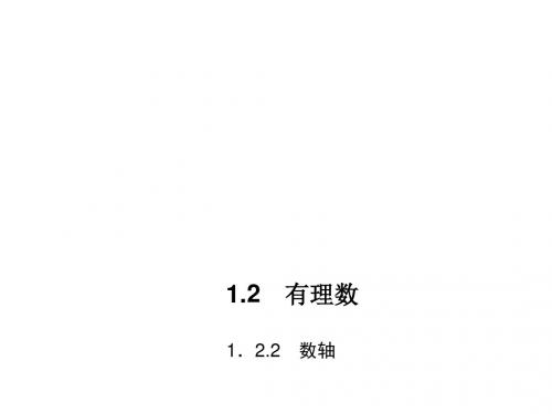【四清导航】七年级数学上册(人教版)课件:1.2.2 数轴