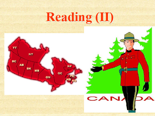 新人教必修三 Unit 5 Canada-Reading II[课件]