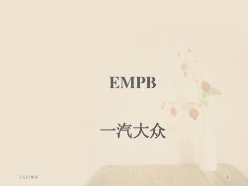 EMPB-首批样品检验