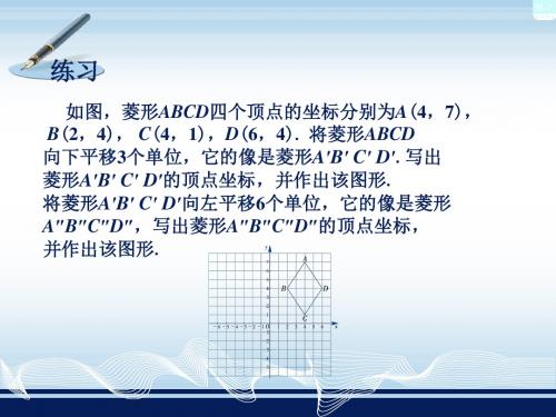 练习3_轴对称和平移的坐标表示-优质公开课-湘教8下精品