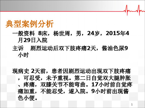横纹肌溶解症PPT学习课件