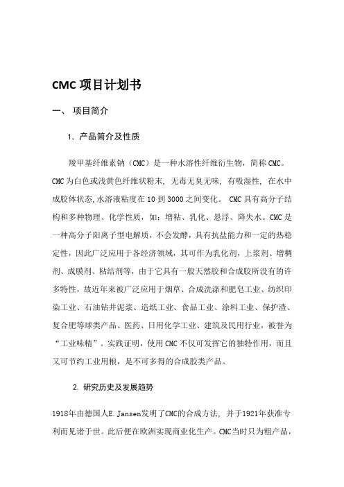 CMC项目计划书