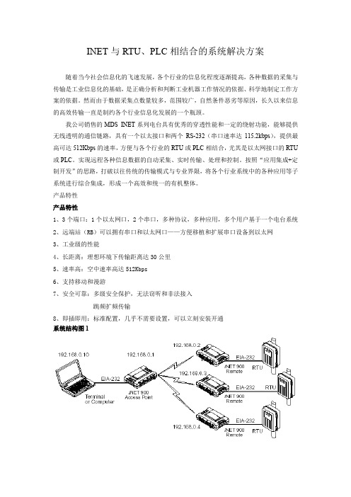 INET 数传解决方案