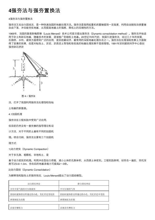 4强夯法与强夯置换法