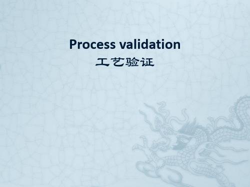 process validation