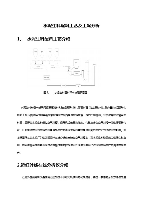 水泥生料配料工艺及工况分析