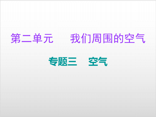 最新人教版化学《我们周围的空气》PPT下载1