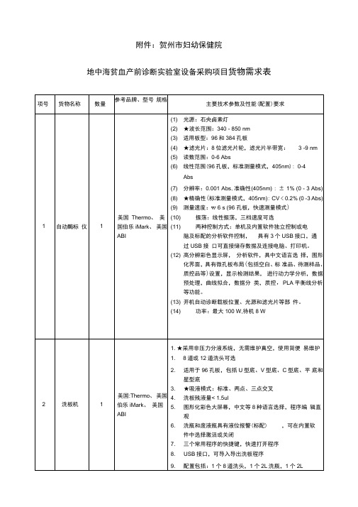 项目概况及建设要求