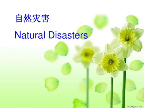 自然灾害Natural Disasters