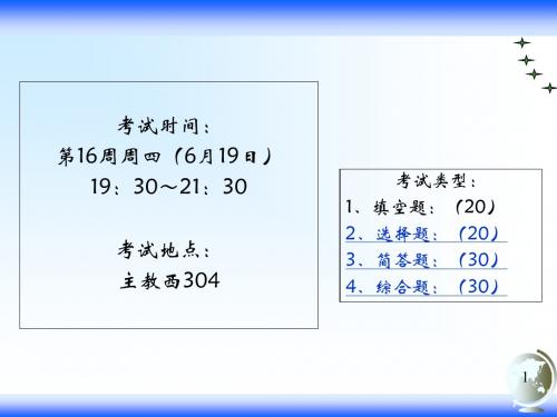 化工控制及仪表复习