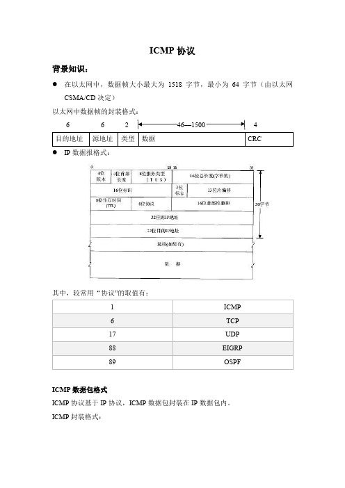 ICMP协议