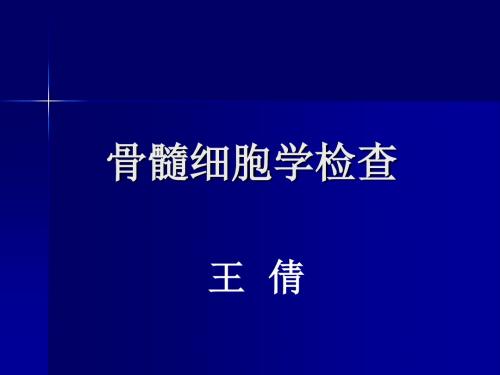 骨髓细胞形态学检查(2012)