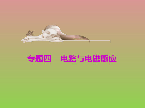 【三维设计】2014高考物理二轮课件特色专题电磁感应解答题专攻(36ppt)全国通用-二轮复习