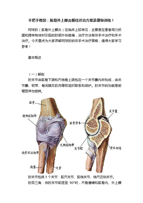 手把手教您：肱骨外上髁炎最佳诊治方案及康复训练！