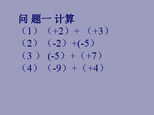 人教版七年级数学上册《一章 有理数  1.3 有理数的加减法  1.3 有理数的加减法(通用)》示范课课件_10