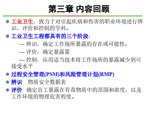 化工安全工程课件-第4章 泄漏源模型