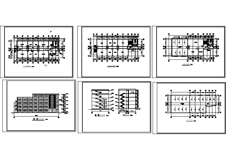 【设计图纸】建筑施工图(精选CAD图例)